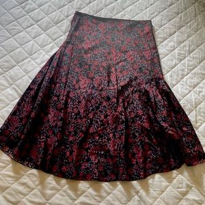 Apiece apart silk skirt, potpourri floral